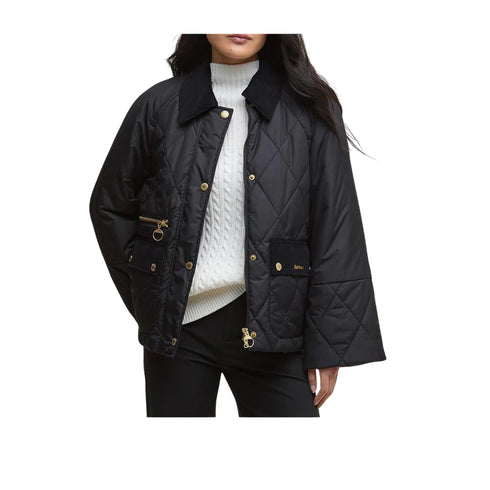 Barbour Piumino corto Piumino Donna Martha a rombi 10 - Francavilla Moda